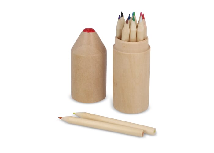 Premium houten kleurpotlodenset
