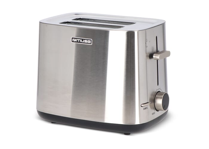 MS-115|Muse Toaster Roestvrij Staal