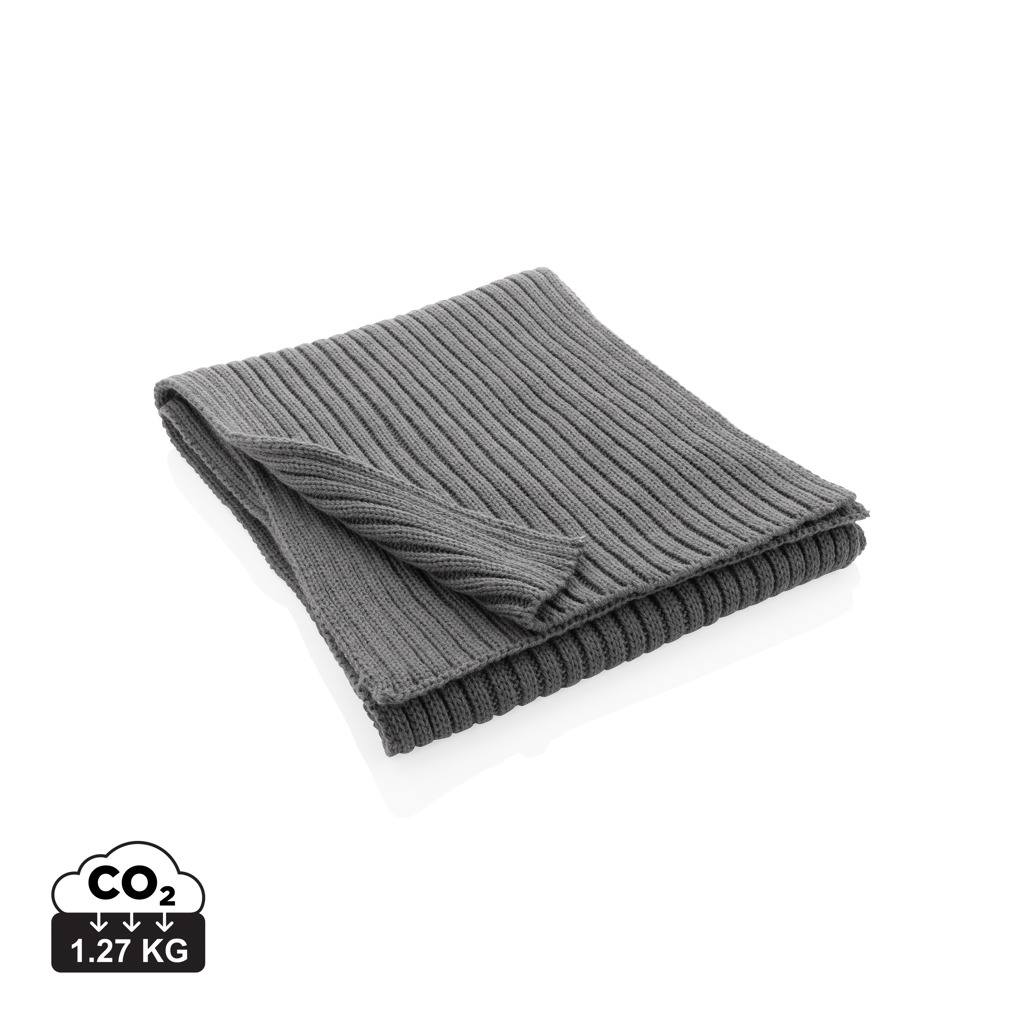 Impact AWARE™ Polylana® dubbel gebreide sjaal 180x25cm