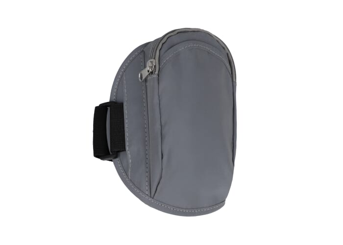 Reflecterende sportarmband met opbergvak