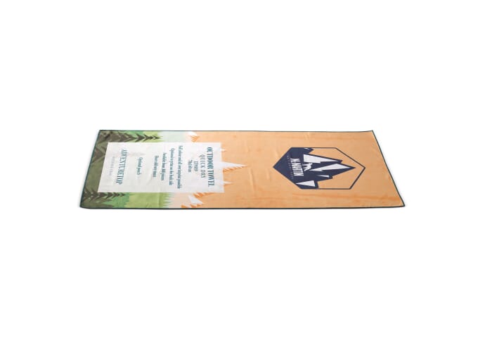 Sneldrogende outdoor handdoek met custom print