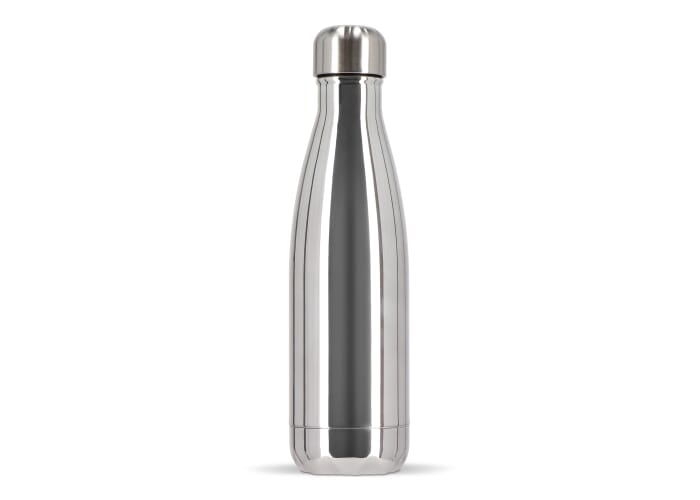 Sagaform Nils stalen fles Chroom 500 ml