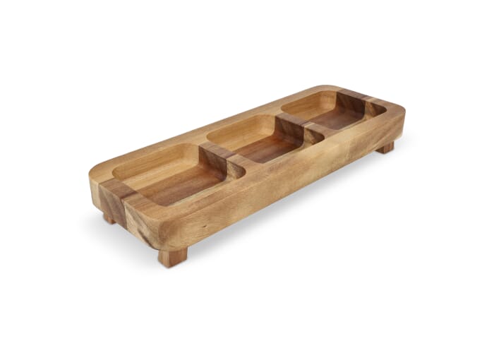 InSideOut Houten snack tafeltje, 35cm