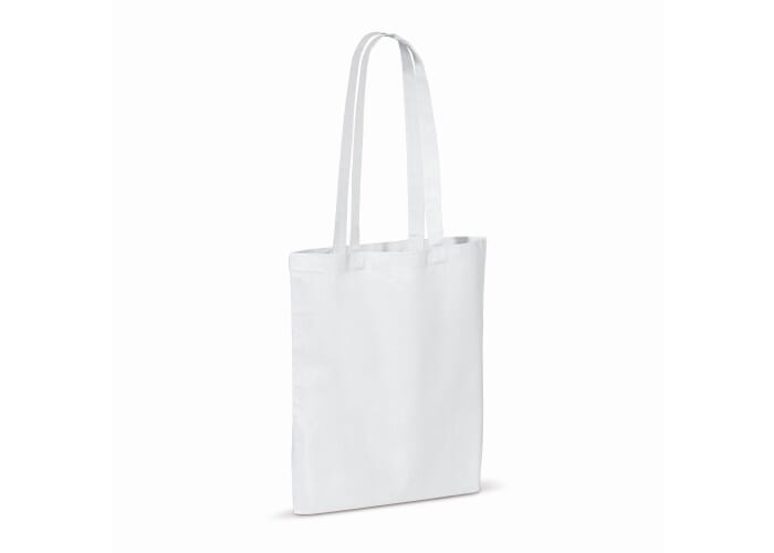 Draagtas gerecycled katoen 140g/m² 38x42cm