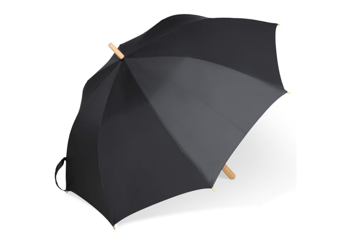 Stok paraplu 25” R-PET recht handvat auto open